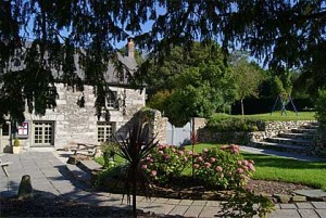 Outside on a typically beautiful sunny day in Cornwall