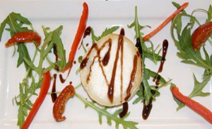 Warm goats cheese
